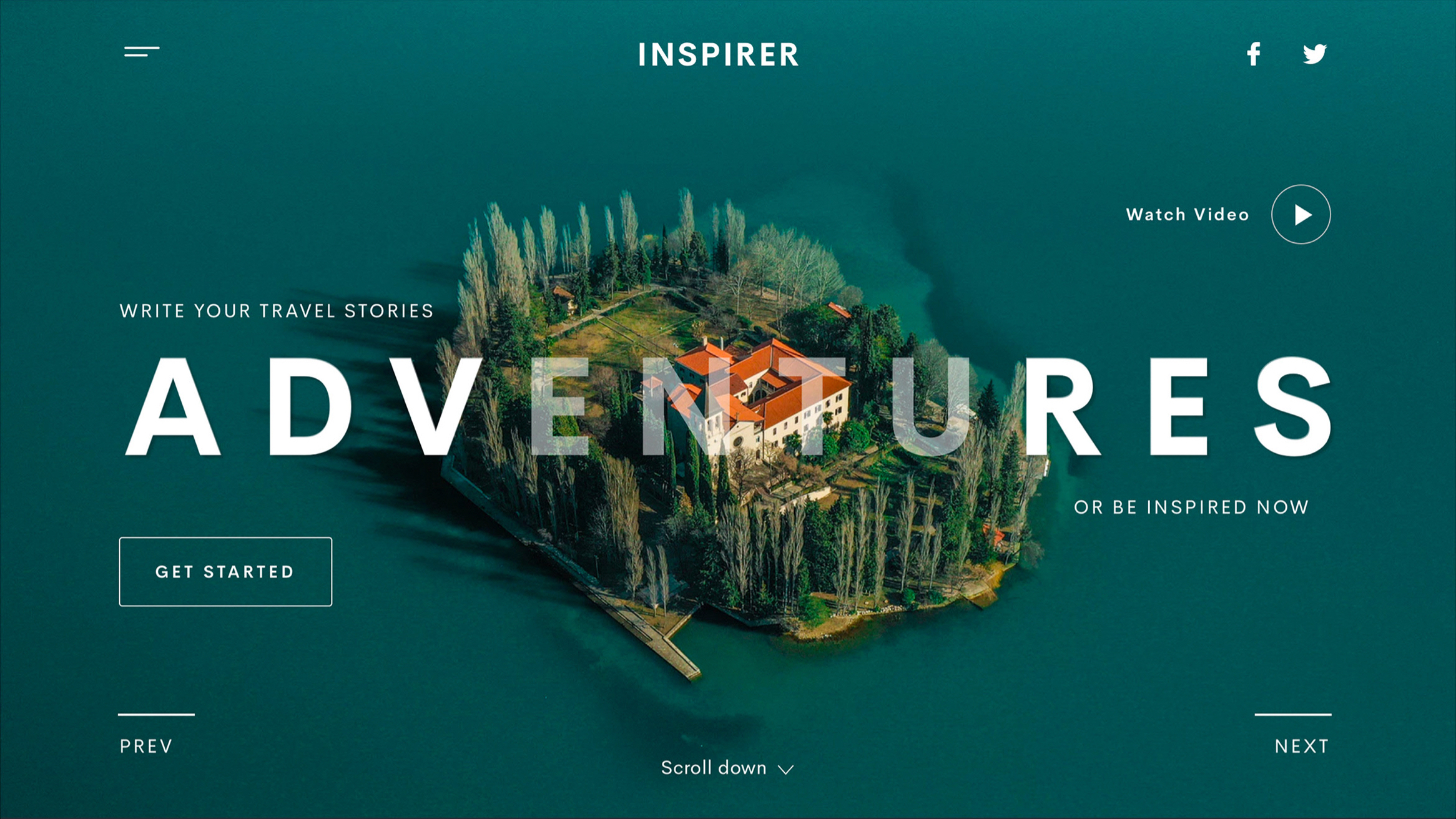 INSPIRER: Travel Stories Sharing Platform